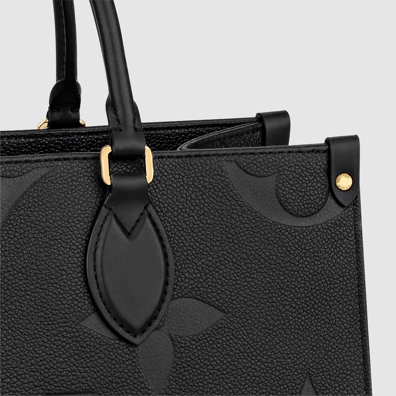 Túi Louis Vuitton OnTheGo MM Monogram Empreinte Đen